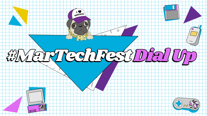 MarTechFest Dial Up Logo